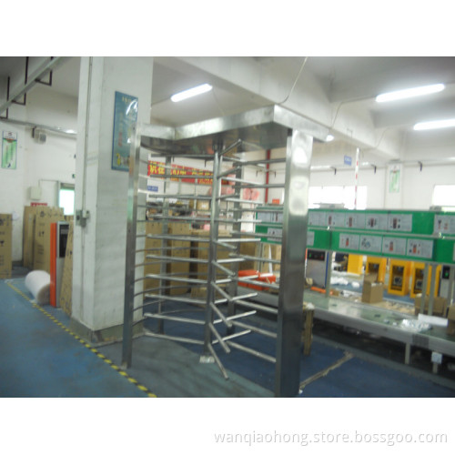 304 Grade Stainless Steel Full Height Turnstile